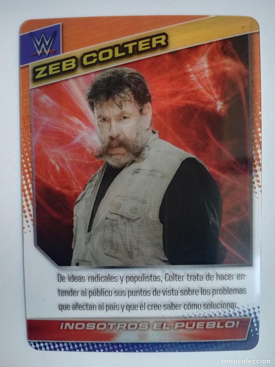Trading cards: WWE N&ordm; 087. Zeb Colter. Panini 2015.