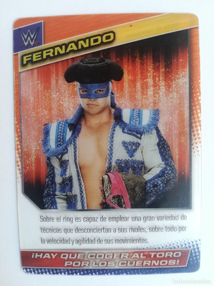 Trading cards: WWE N&ordm; 098. Fernando. Panini 2015.