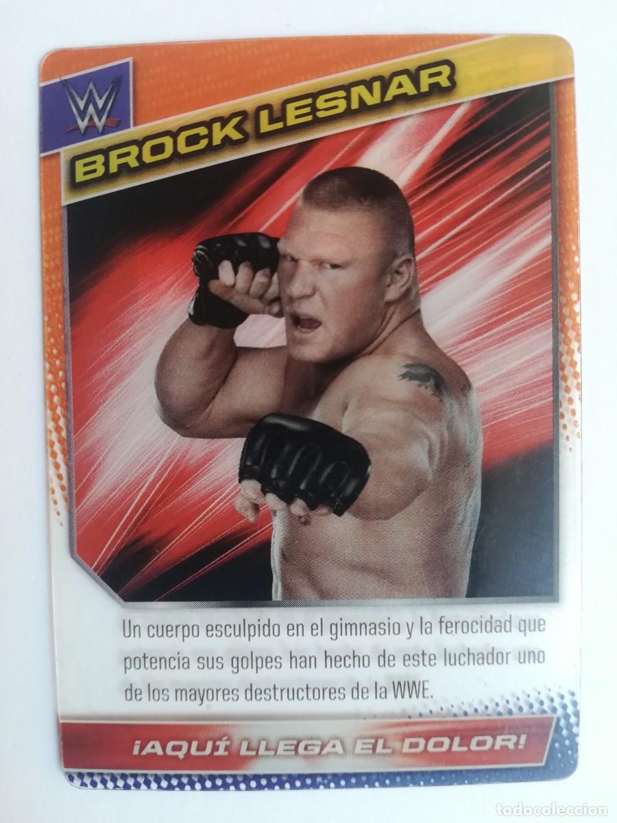 Trading cards: WWE N&ordm; 100. Brock Lesnar. Panini 2015.