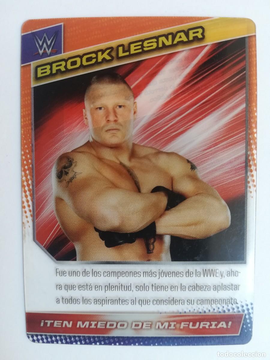 Trading cards: WWE N&ordm; 102. Brock Lesnar. Panini 2015.