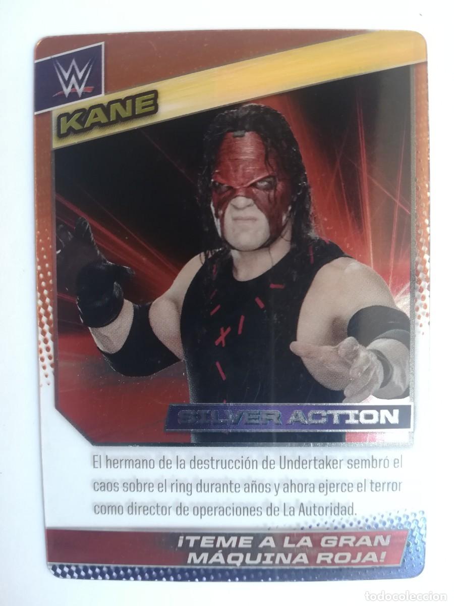 Trading cards: WWE N&ordm; 112. Silver Action. Kane. Panini 2015.