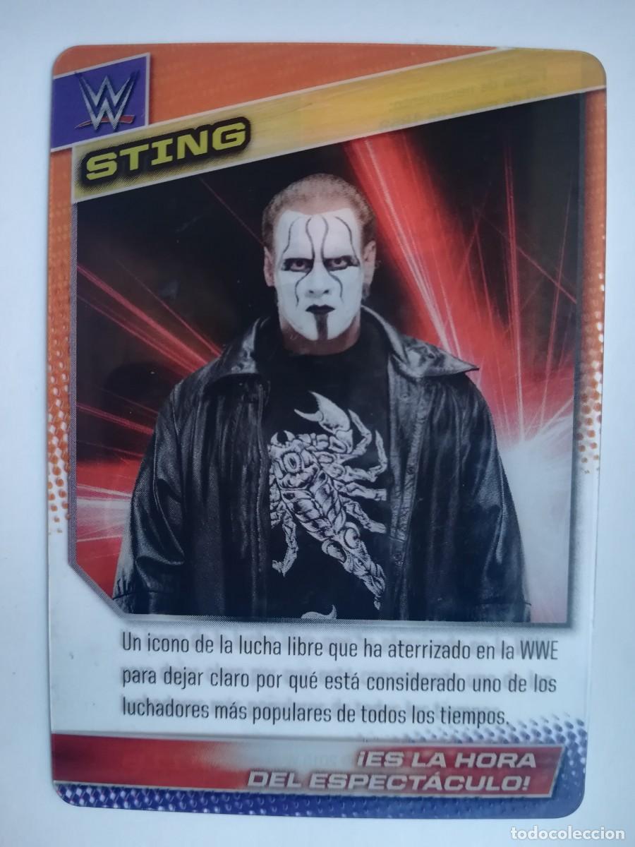 Trading cards: WWE N&ordm; 115. Sting. Panini 2015.