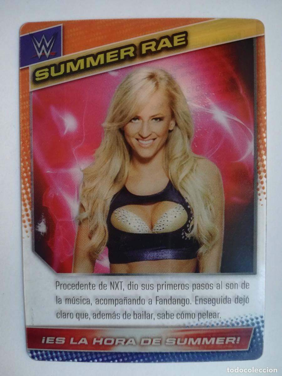 Trading cards: WWE N&ordm; 132. Summer Rae. Panini 2015.