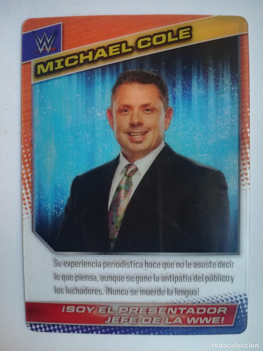 Trading cards: WWE N&ordm; 136. Michael Cole. Panini 2015.
