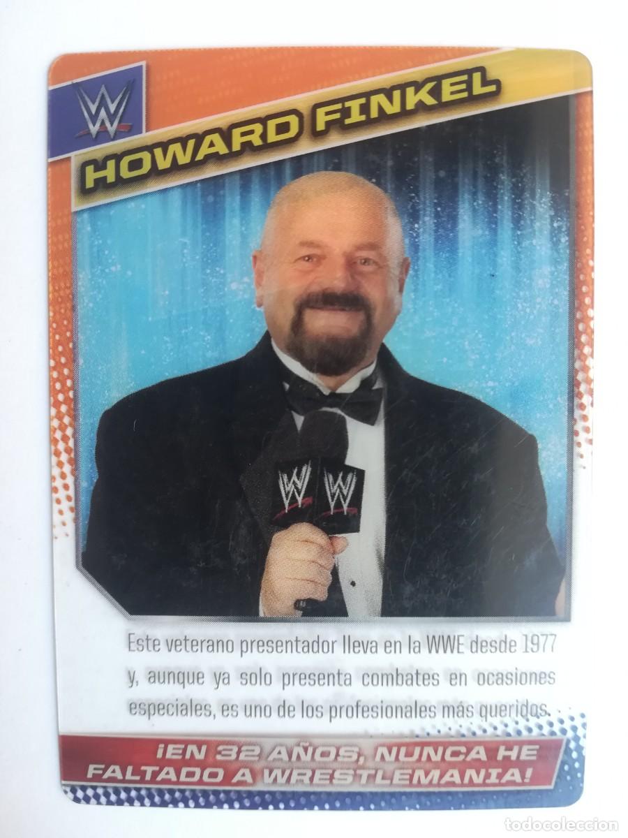 Trading cards: WWE N&ordm; 142. Howard Finkel. Panini 2015.