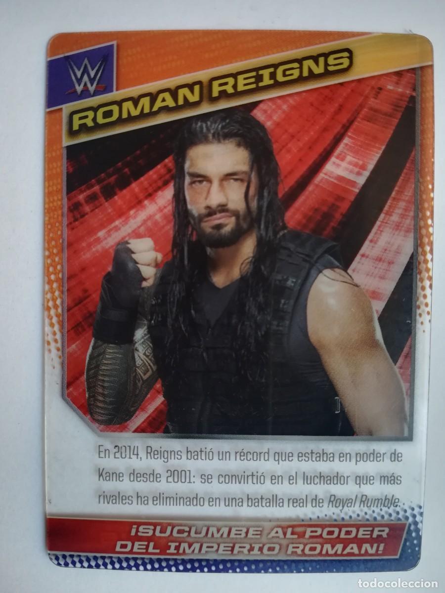 Trading cards: WWE N&ordm; 146. Roman Reigns. Panini 2015.