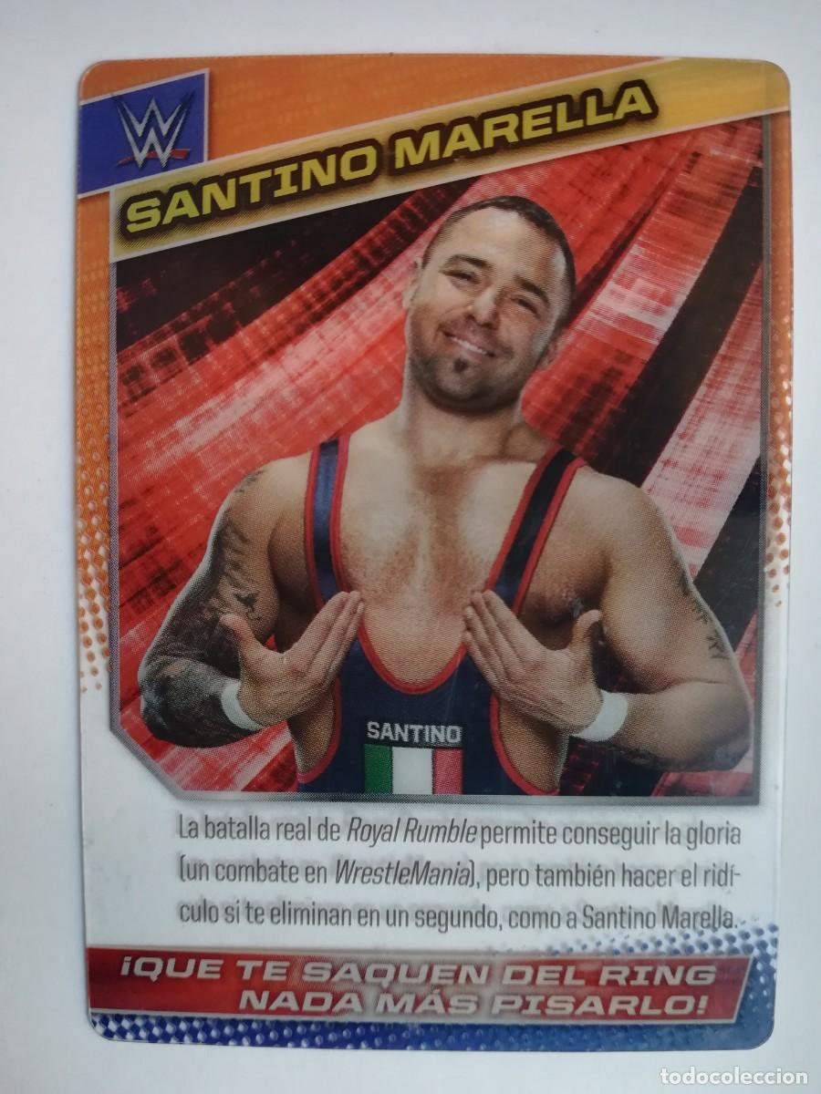 Trading cards: WWE N&ordm; 147. Santino Marella. Panini 2015.