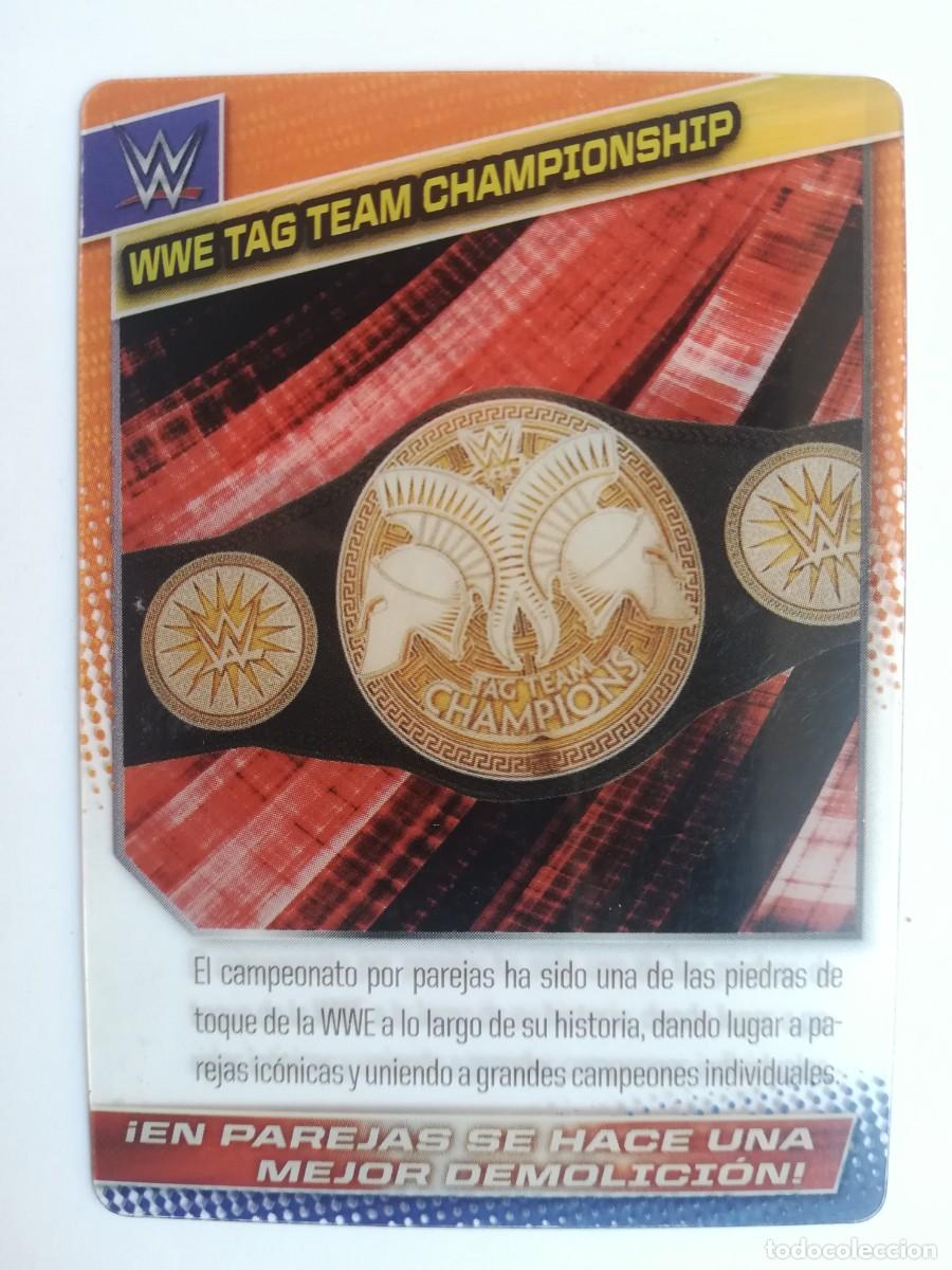 Trading cards: WWE N&ordm; 148. WWE Tag Team Chamnpionship. Panini 2015.