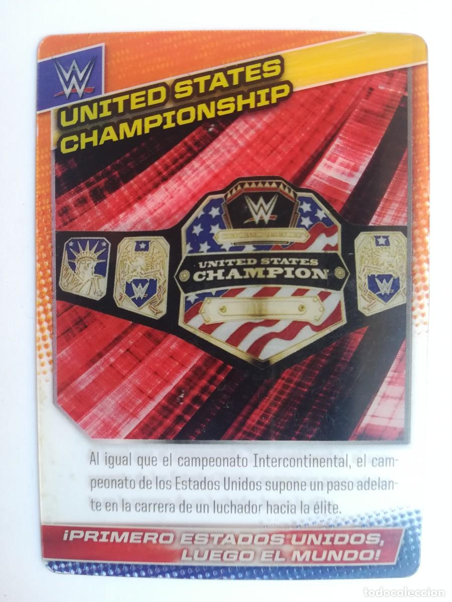 Trading cards: WWE N&ordm; 150. United States Chamnpionship. Panini 2015.