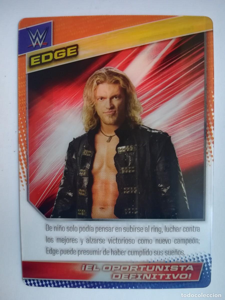 Trading cards: WWE N&ordm; 160. Edge. Panini 2015.