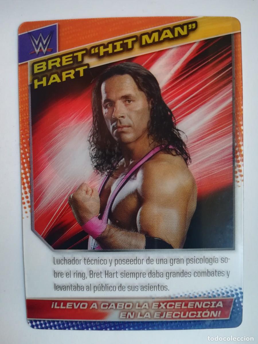 Trading cards: WWE N&ordm; 167. Bret Hit Man Hart. Panini 2015.