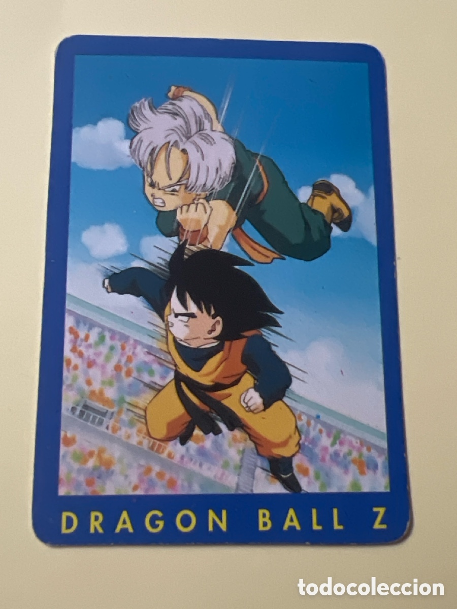 Trading cards: C5327. Son Goten N&ordm; 41 Dragon Ball Z Combat Cards Serie Azul Panini 1995 Bird Studio