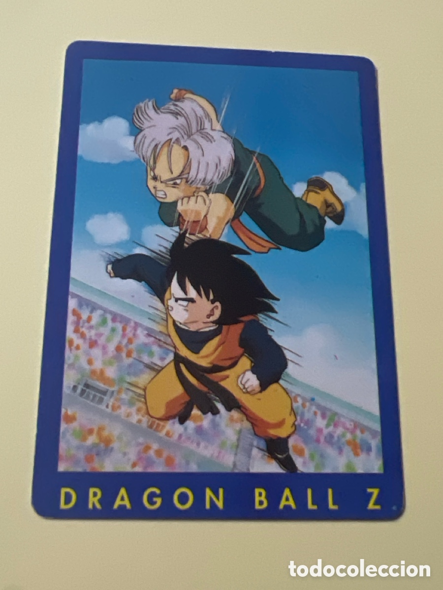 Trading cards: C5328. Son Goten N&ordm; 41 Dragon Ball Z Combat Cards Serie Azul Panini 1995 Bird Studio