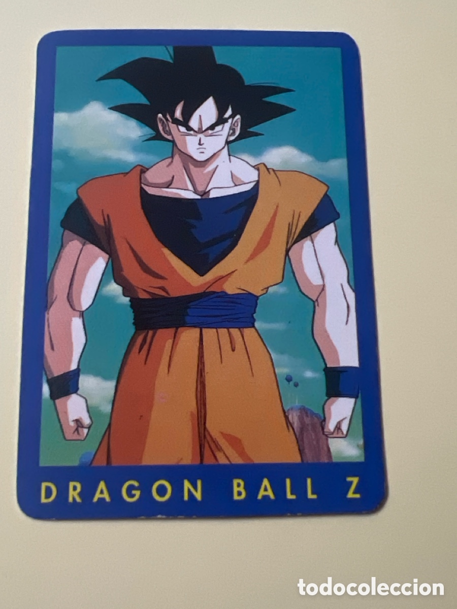 Trading cards: C5333. Son Goku N&ordm; 43 Dragon Ball Z Combat Cards Serie Azul Panini 1995 Bird Studio