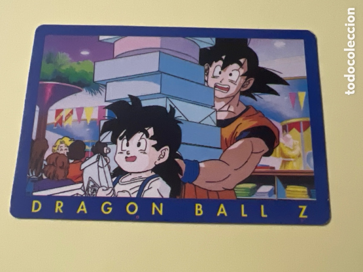Trading cards: C5324. 48. SON GOKU - DRAG&Oacute;N BALL Z SERIE AZUL