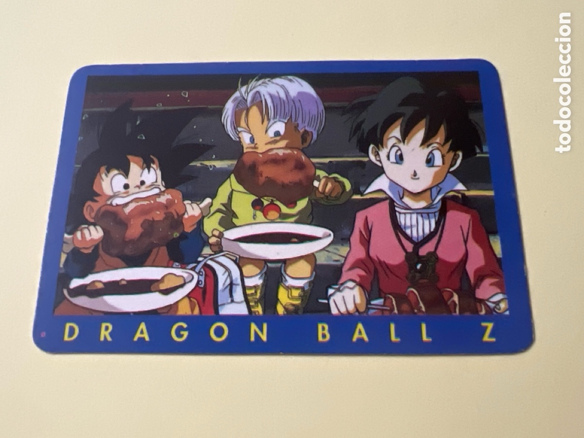 Trading cards: C5325. 46 - TRUNKS, DRAGON BALL Z SERIE AZUL
