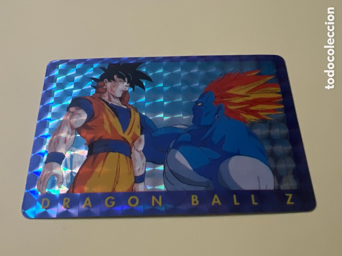 Trading cards: C5334. Son Goku N&ordm; 50 Dragon Ball Z Combat Cards Serie Azul Panini 1995 Bird Studio