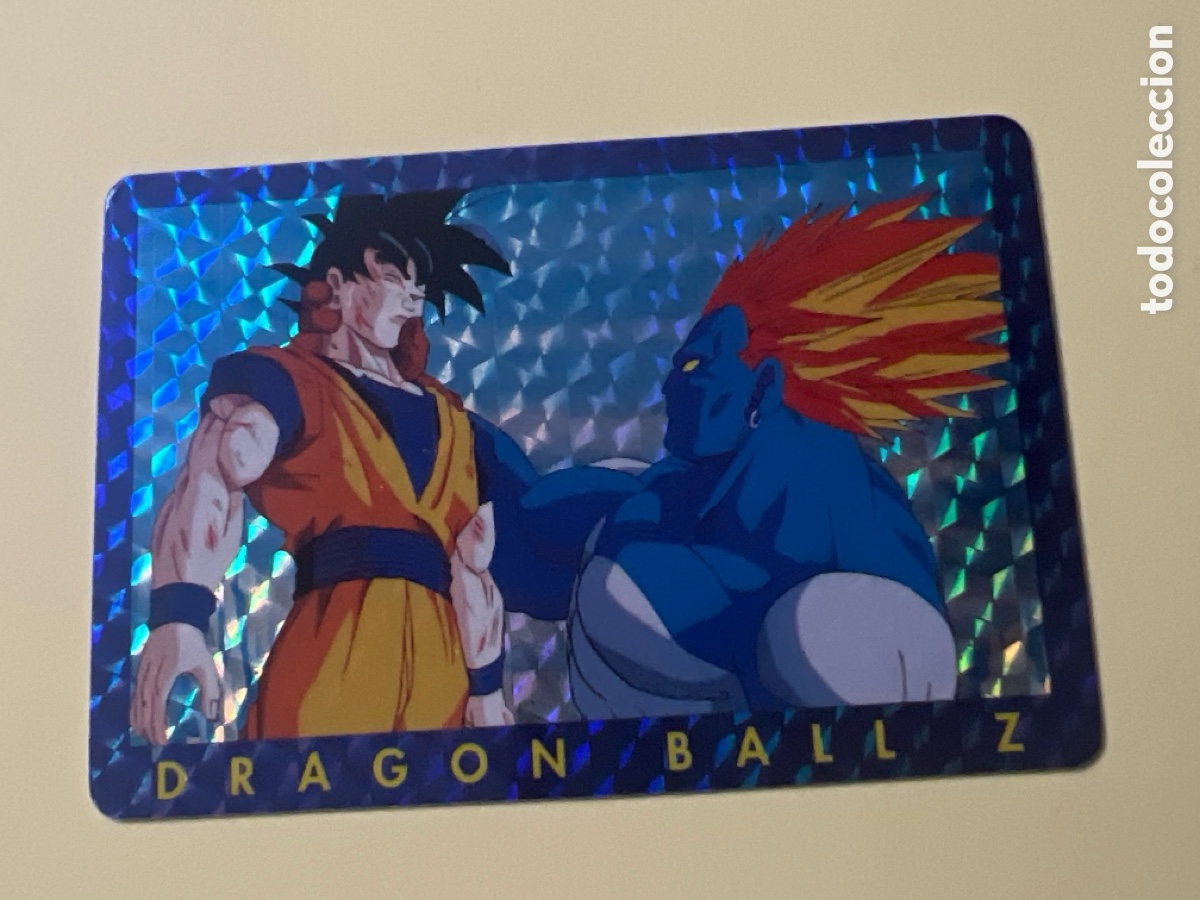 Trading cards: C5335. Son Goku N&ordm; 50 Dragon Ball Z Combat Cards Serie Azul Panini 1995 Bird Studio