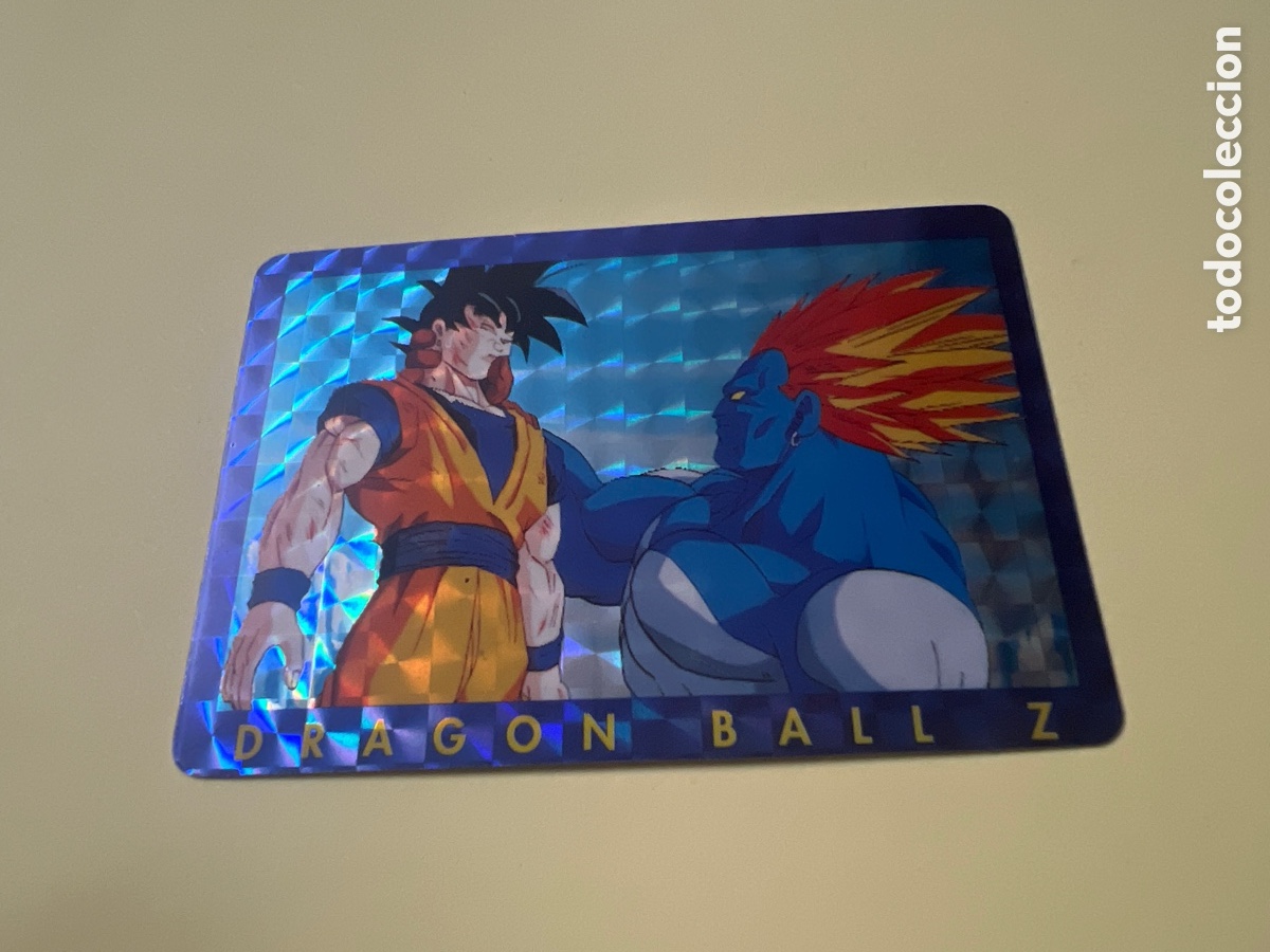 Trading cards: C5336. Son Goku N&ordm; 50 Dragon Ball Z Combat Cards Serie Azul Panini 1995 Bird Studio