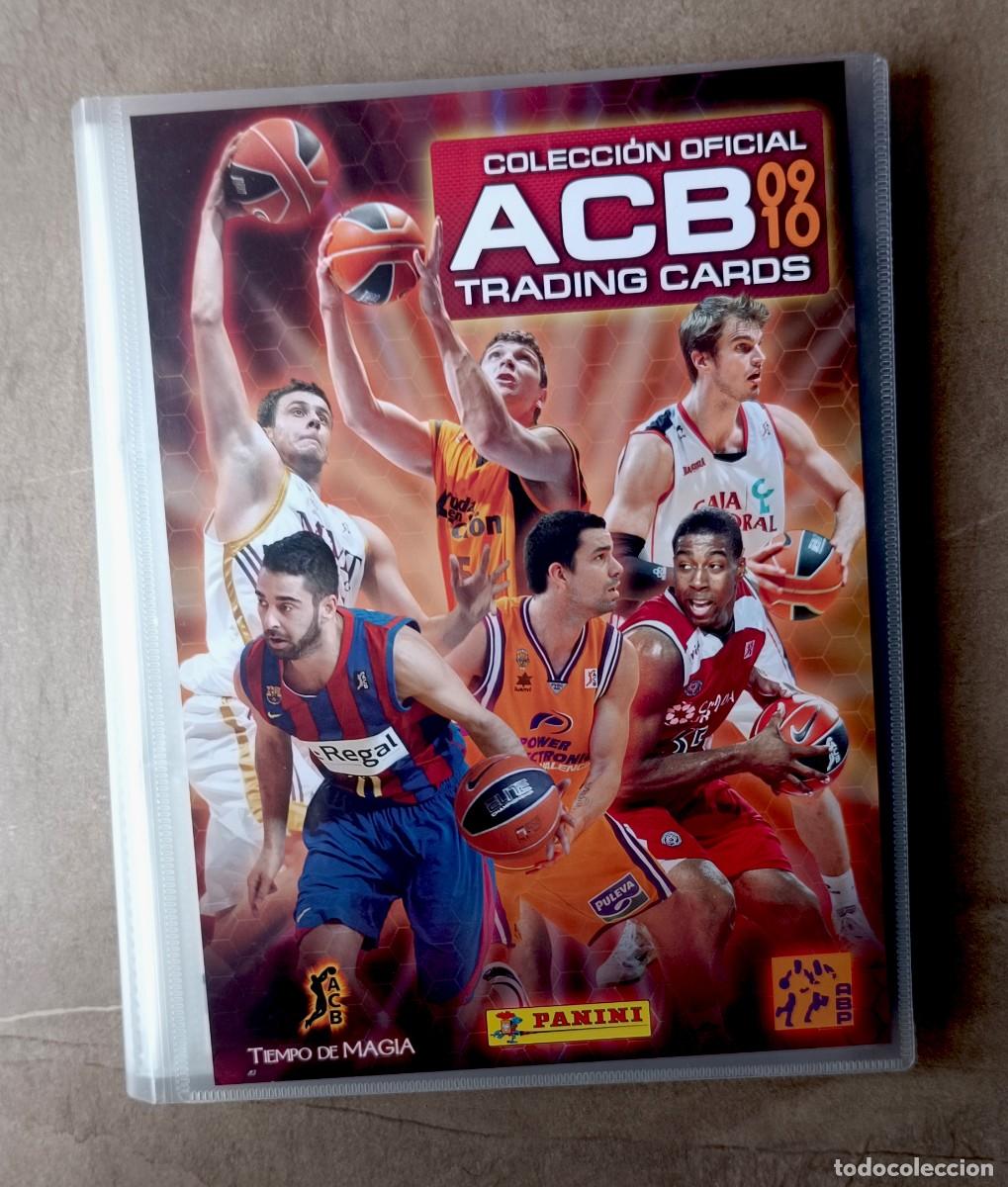 Trading cards: COLECCI&Oacute;N OFICIAL ACB 09/10 - TRADING CARDS - PANINI - COMPLETA Y PERFECTA