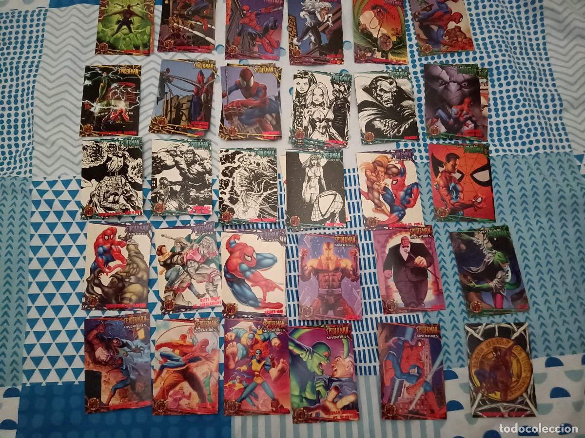 Trading cards: 1997 Spiderman Spider-man El Hombre Ara&ntilde;a Set Completo Fleer cromos Trading Cards