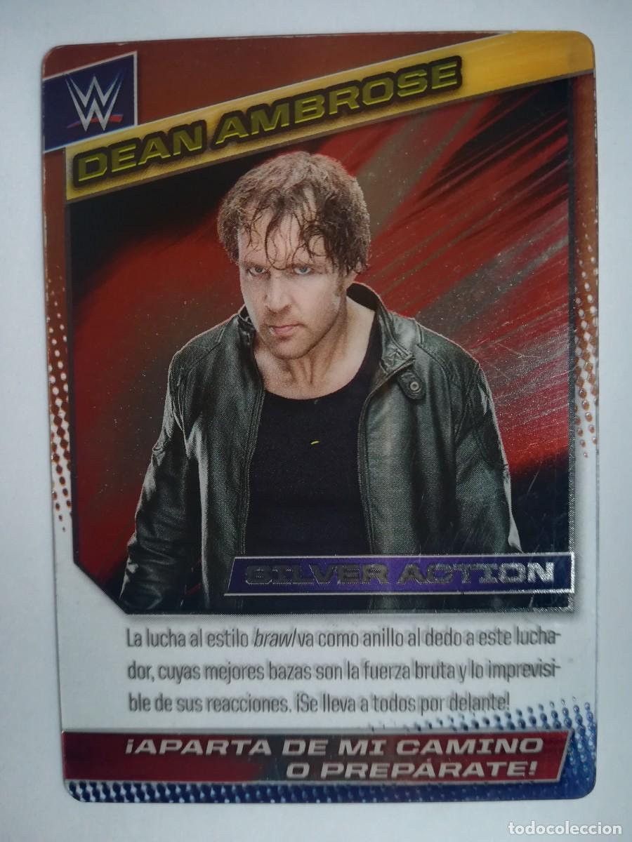Trading cards: WWE N&ordm; 023. Silver Action. Dean Ambrose. Panini 2015.