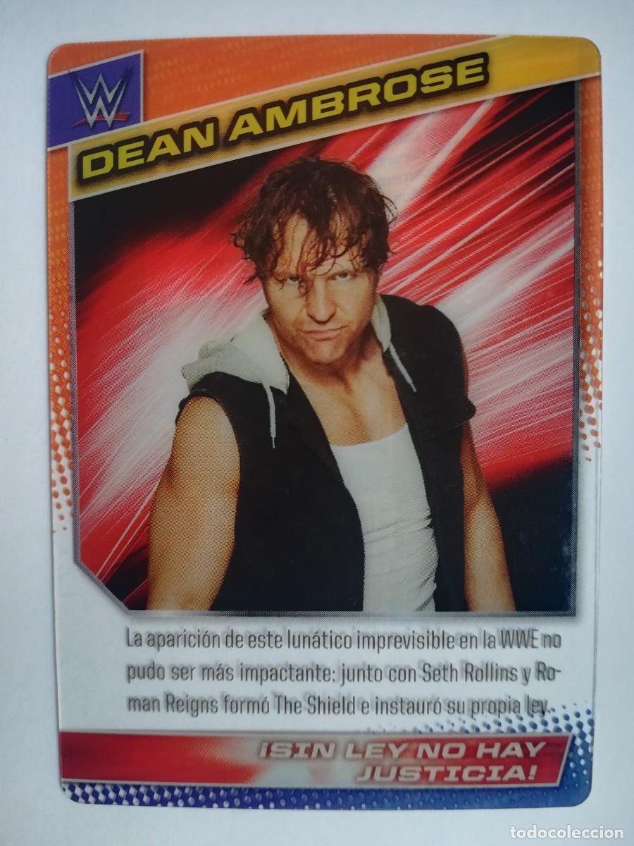 Trading cards: WWE N&ordm; 024. Dean Ambrose. Panini 2015.