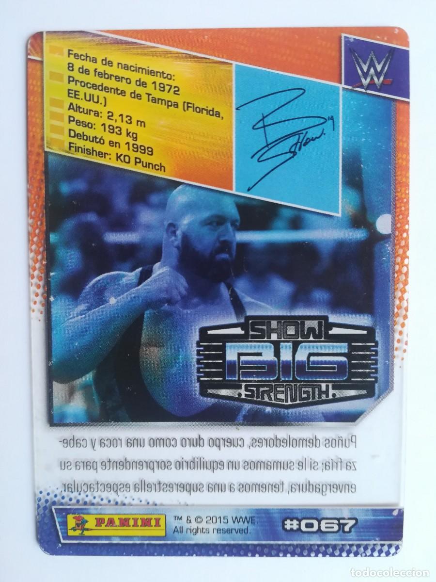 Trading cards: WWE N&ordm; 067. Big Show. Panini 2015. - Foto 2