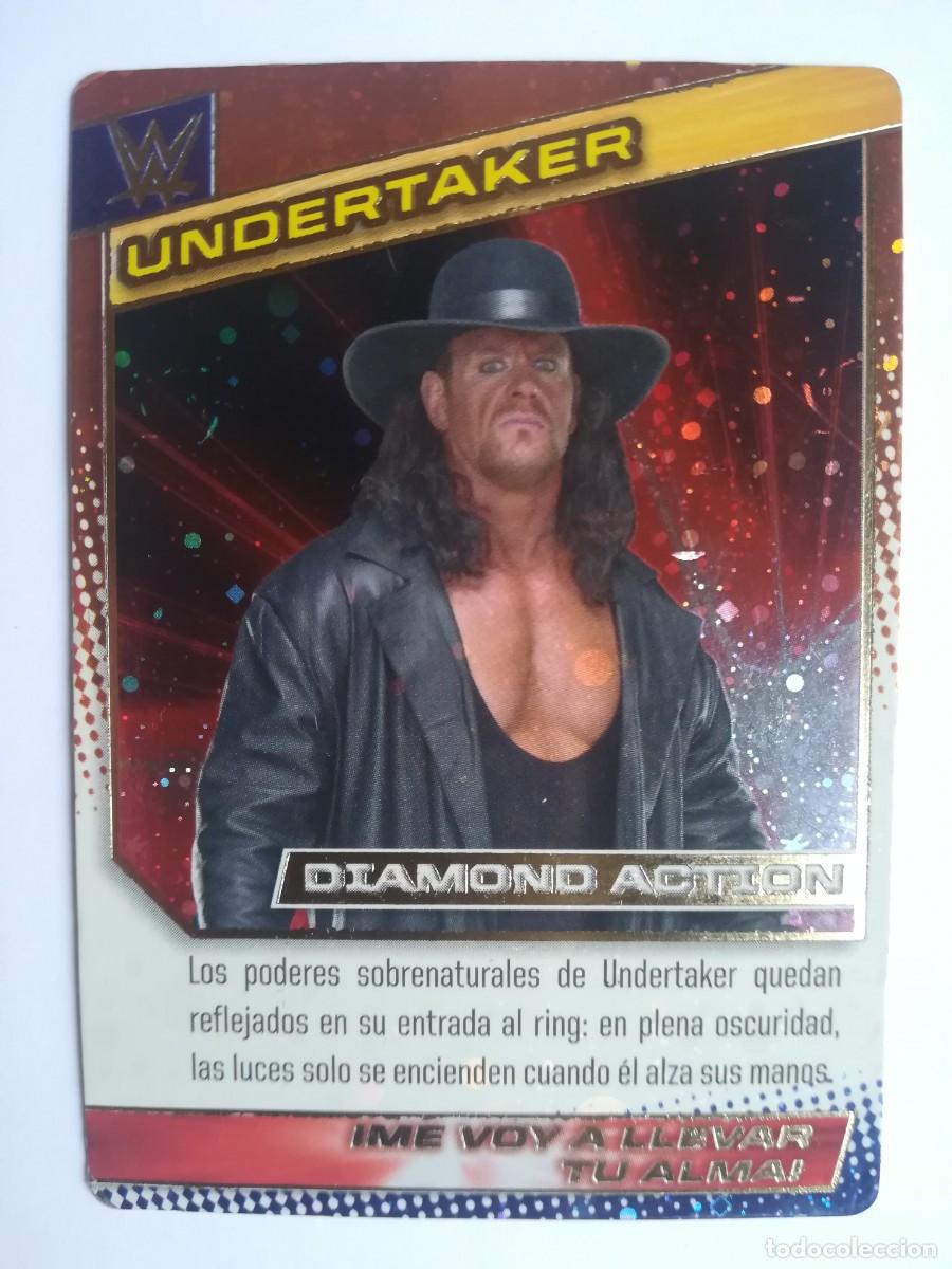 Trading cards: WWE N&ordm; 110. Diamond Action. Undertaker. Panini 2015.