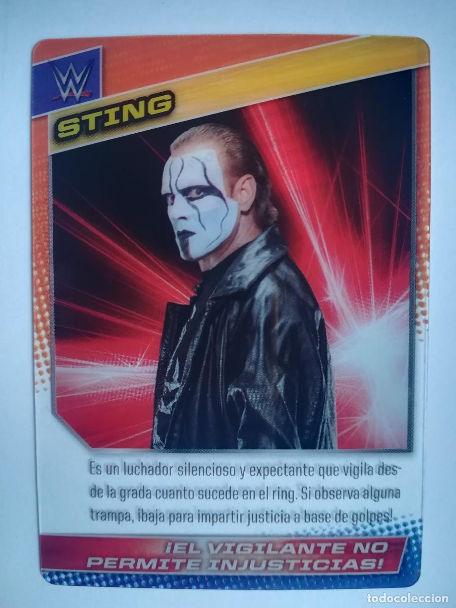 Trading cards: WWE N&ordm; 116. Sting. Panini 2015.