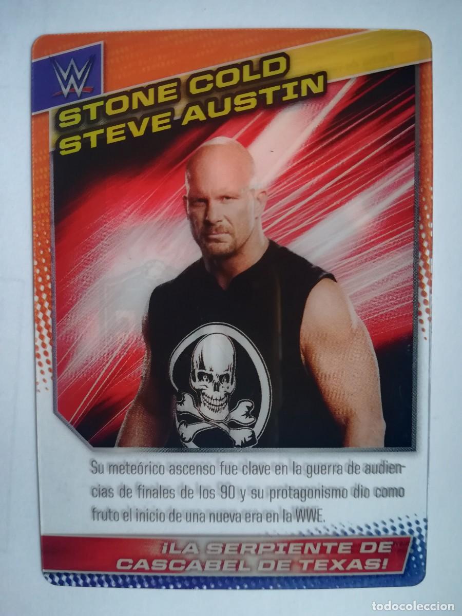 Trading cards: WWE N&ordm; 154. Stone Cold Steve Austin. Panini 2015.