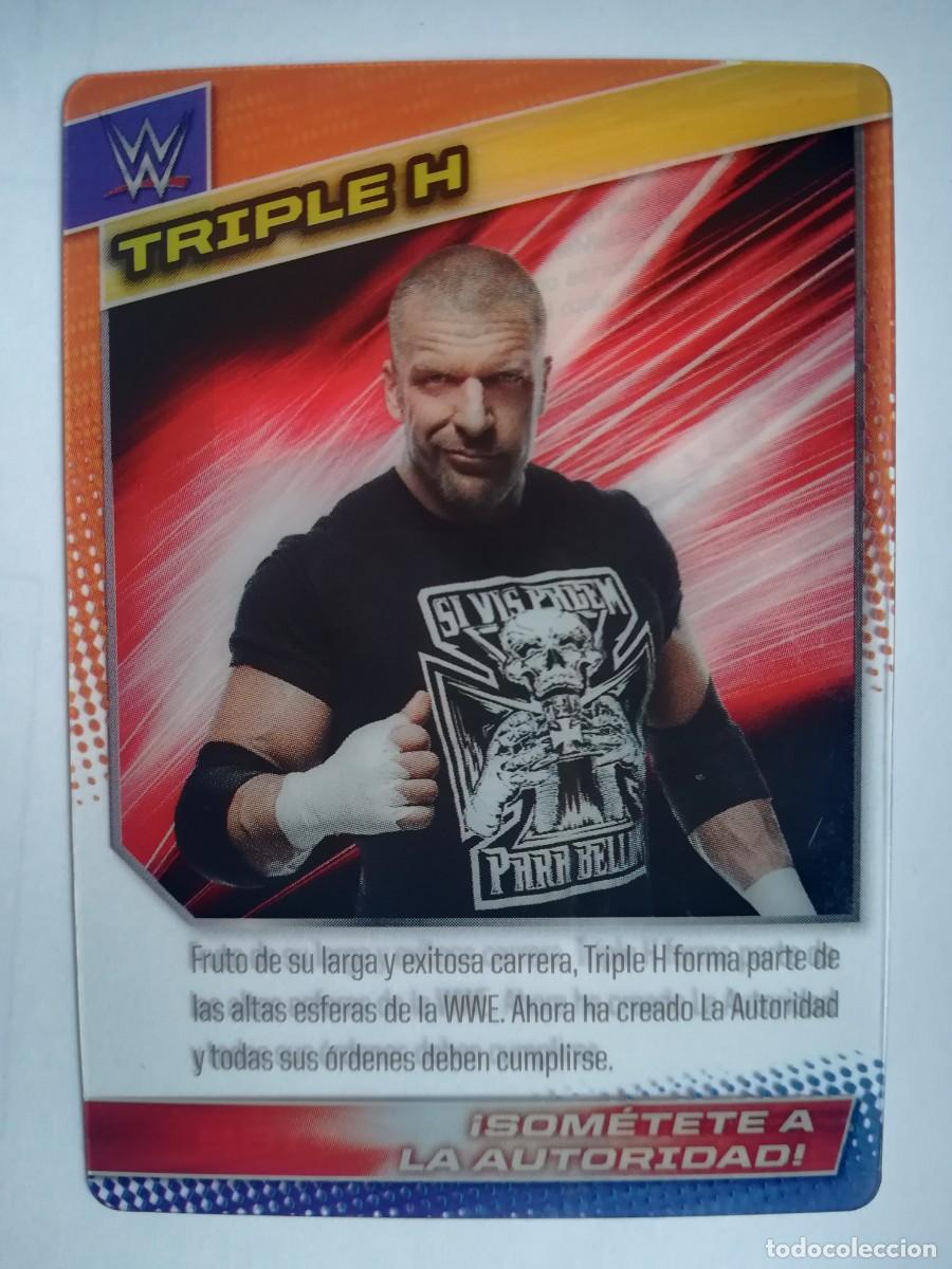 Trading cards: WWE N&ordm; 159. Triple H. Panini 2015.