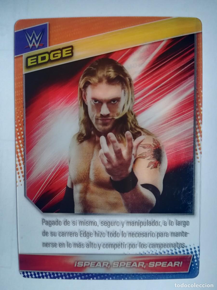 Trading cards: WWE N&ordm; 161. Edge. Panini 2015.