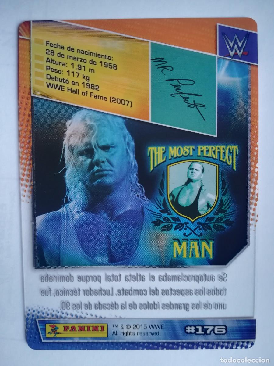 Trading cards: WWE N&ordm; 176. Mr. Perfect. Panini 2015. - Foto 2