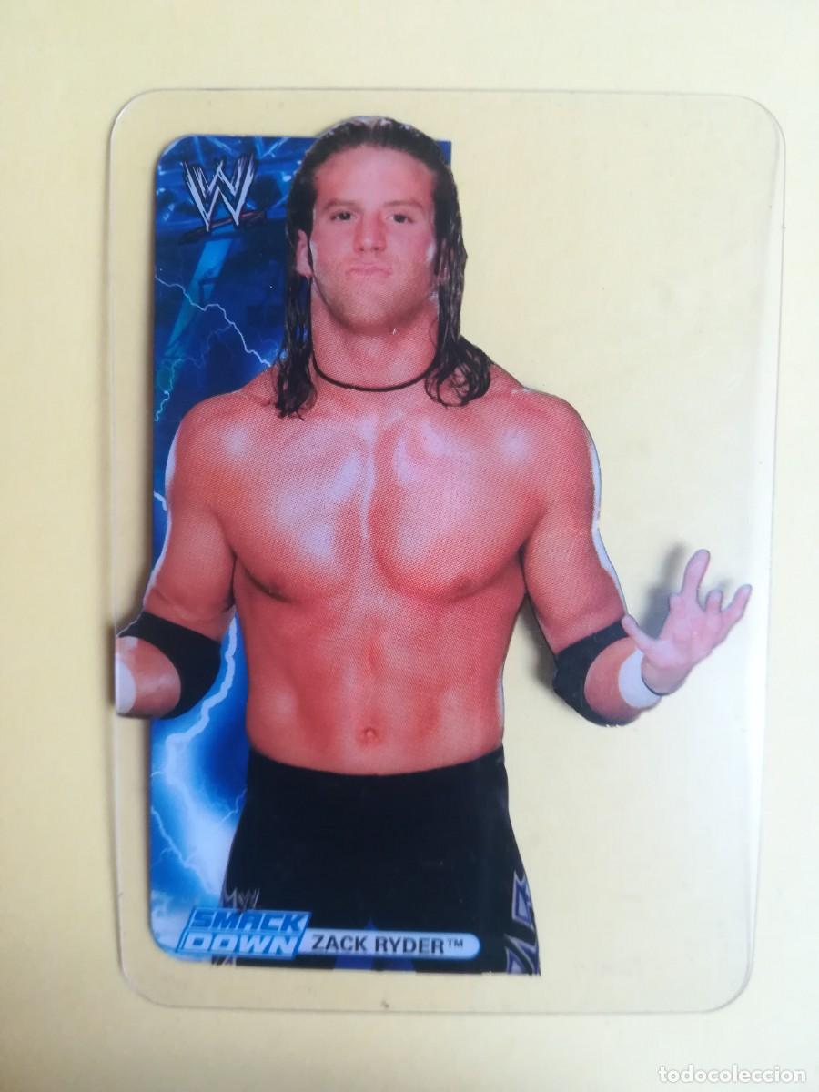 Trading cards: WWE Smack Down N&ordm; 30. Zack Ryder. Lamincards Collection. Edibas