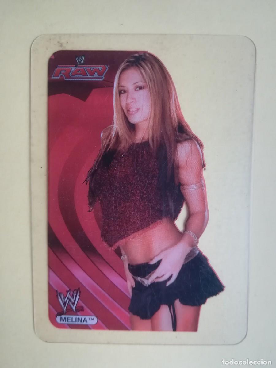 Trading cards: WWE RAW N&ordm; 046. Melina. Lamincards Collection New Edition. Edibas