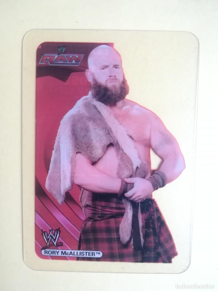 Trading cards: WWE RAW N&ordm; 052. Rory McAllister. Lamincards Collection New Edition. Edibas