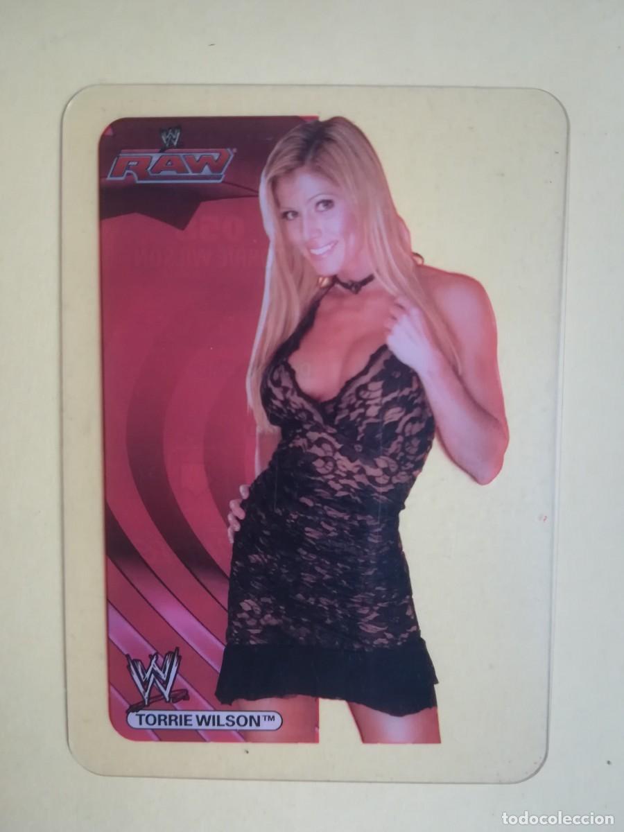 Trading cards: WWE RAW N&ordm; 058. Torrie Wilson. Lamincards Collection New Edition. Edibas