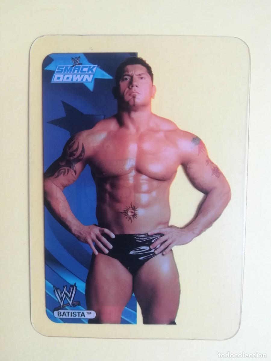 Trading cards: WWE Smack Down N&ordm; 085. Batista. Lamincards Collection New Edition. Edibas