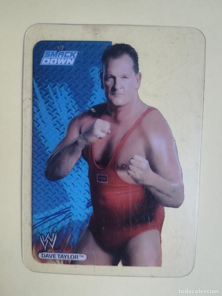 Trading cards: WWE Smack Down N&ordm; 5. Dave Taylor. Lamincards Collection Pressing Catch. Edibas