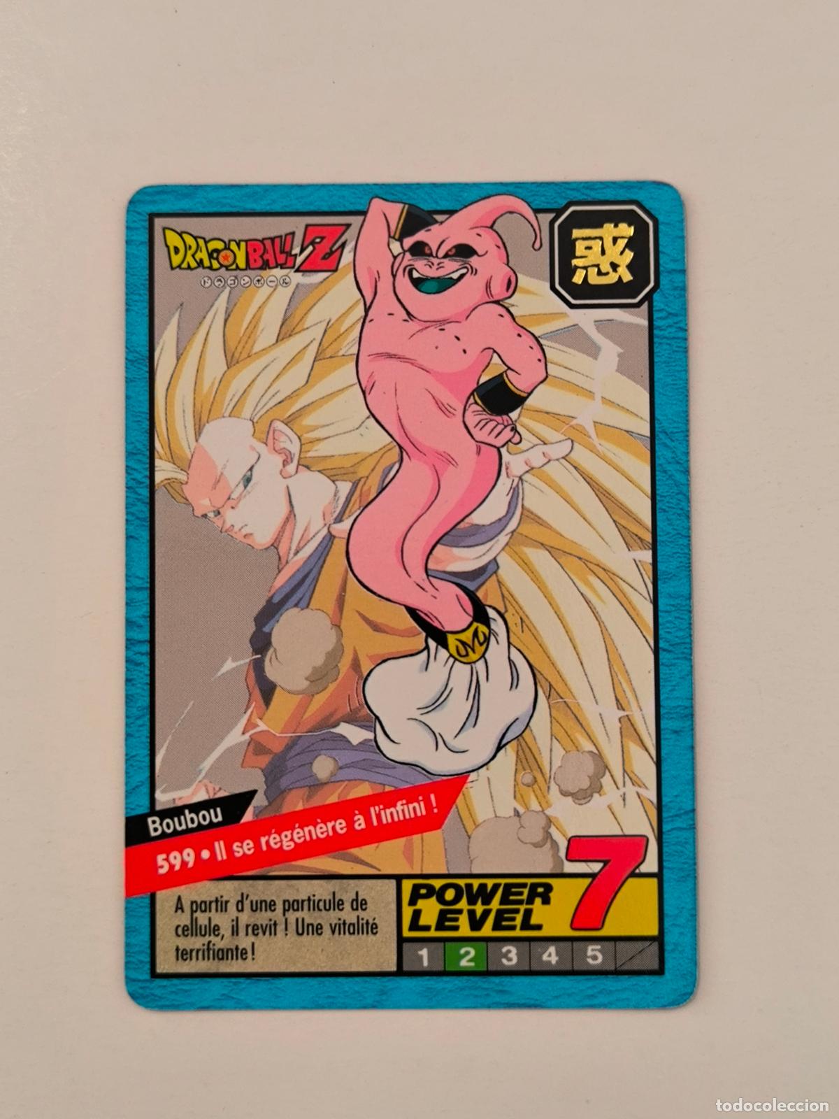 Trading cards: DRAGON BALL SUPER BATTLE CARDDASS - N&ordm; 586 - POWER LEVEL - EN FRANCES - CARD / BANDAI (O7C1)