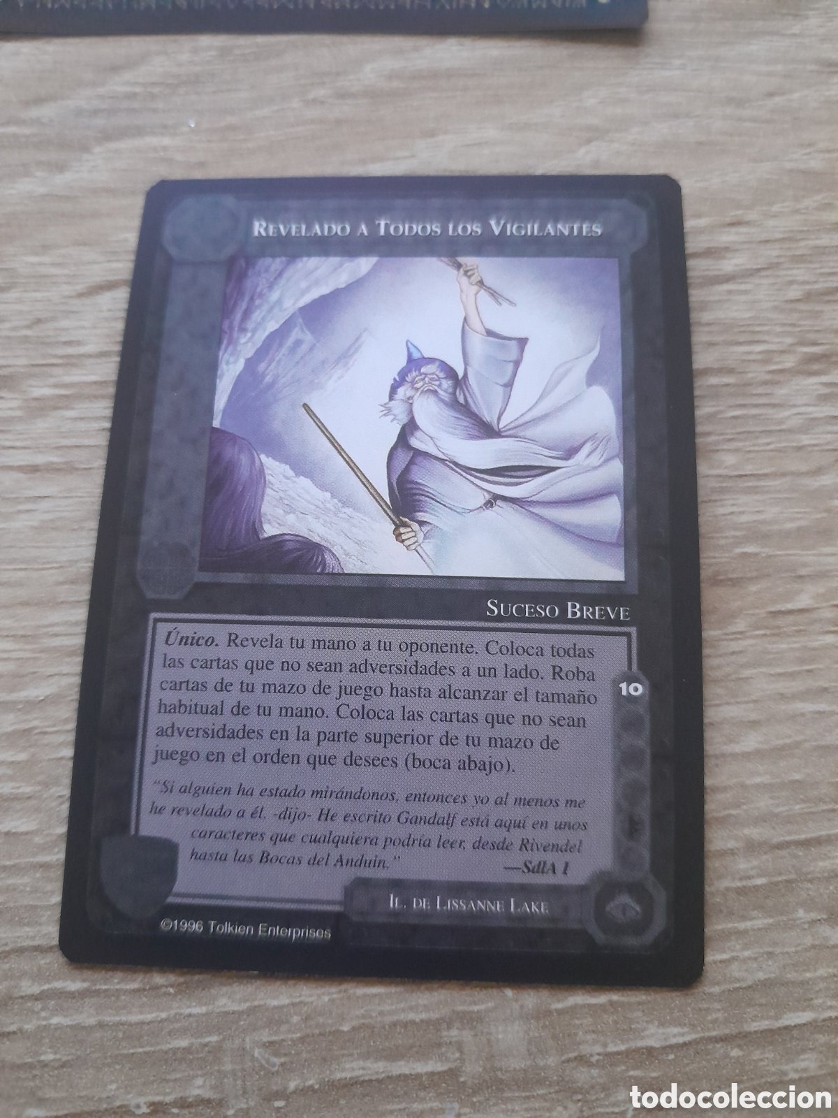 Trading cards: Meccg satm servidores tolkien castellano revelado a todos los vigilantes