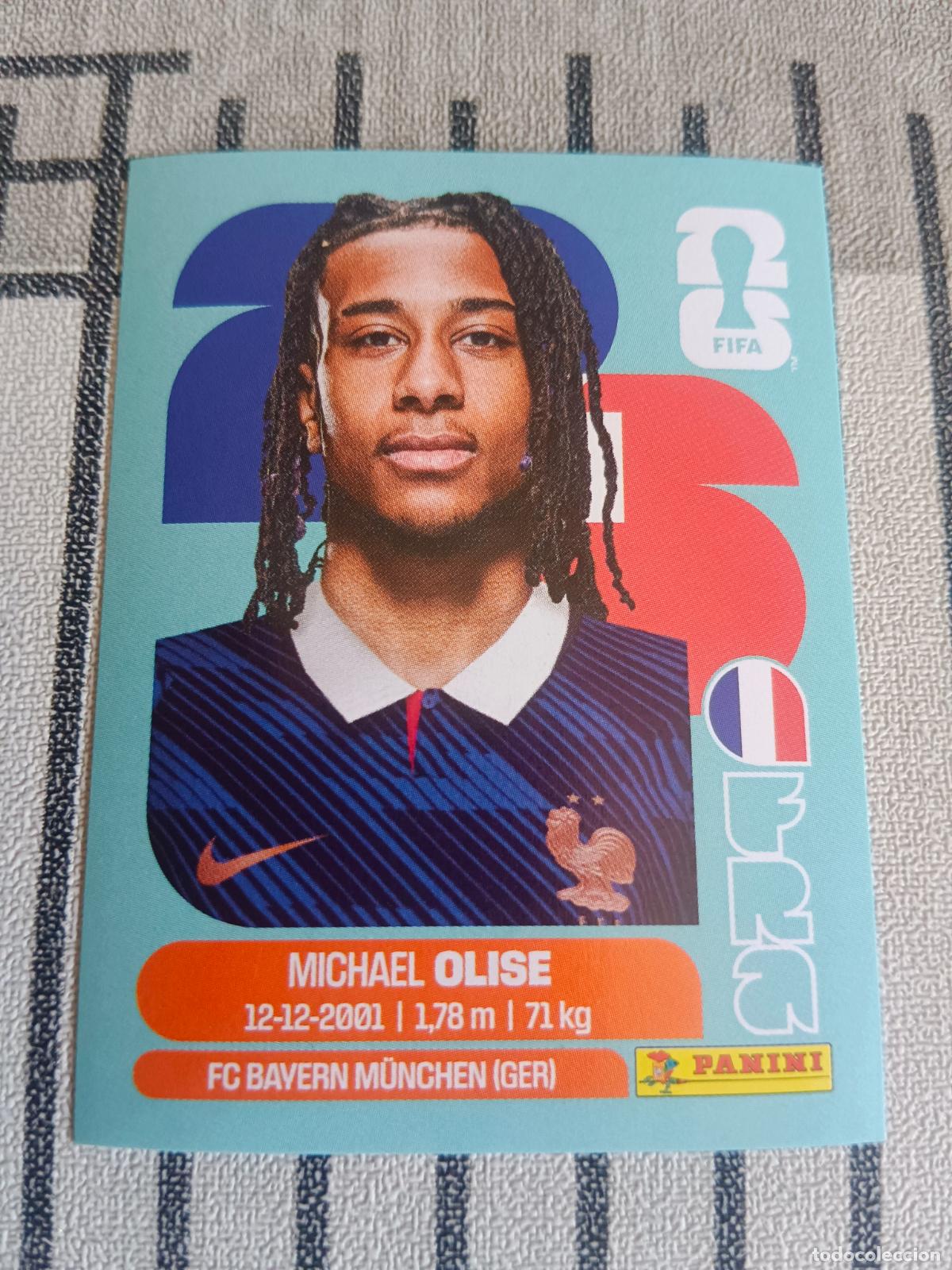 Trading cards: MUNDIAL 2026 ESTADOS UNIDOS USA MEXICO MEJICO CANADA FRA 14 FRA14 MICHAEL OLISE FRANCIA FIFA