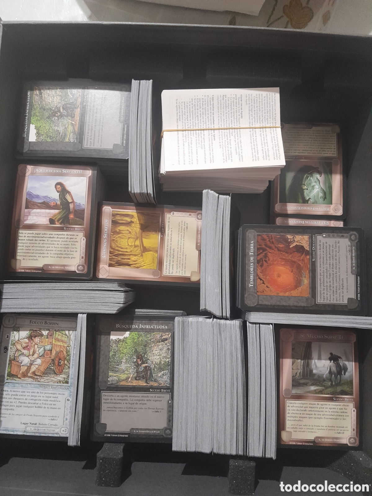 Trading cards: Meccg cartas servidores de la oscuridad satm tolkien castellano