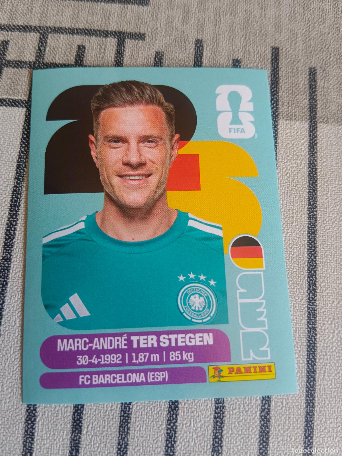 Trading cards: MUNDIAL 2026 ESTADOS UNIDOS USA MEXICO MEJICO CANADA GER 2 GER2 TER STEGEN ALEMANIA FIFA