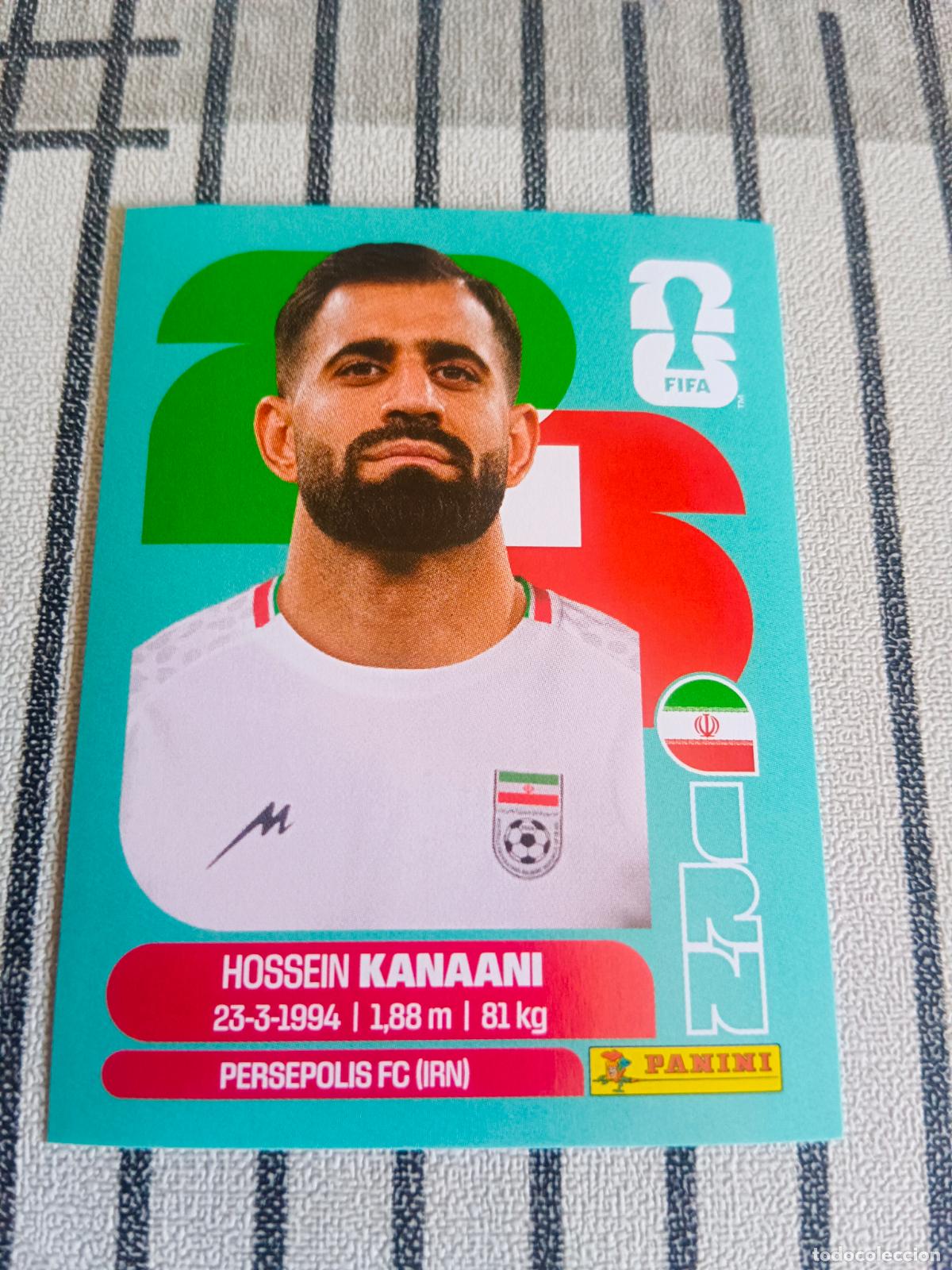 Trading cards: MUNDIAL 2026 ESTADOS UNIDOS USA MEXICO MEJICO CANADA IRN 8 IRN8 HOSSEIN KANNANI IRAN FIFA