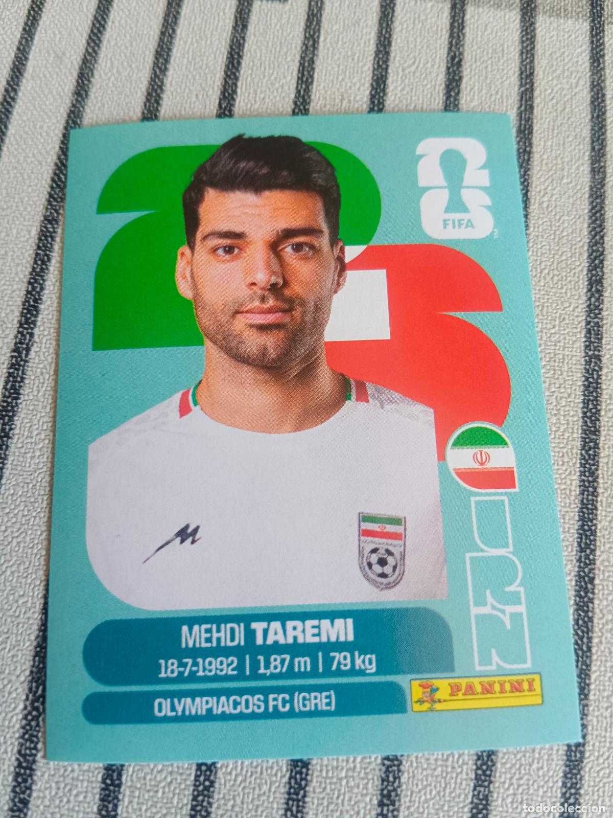 Cartas Colecion&aacute;veis: MUNDIAL 2026 ESTADOS UNIDOS USA MEXICO MEJICO CANADA IRN 18 IRN18 MEHDI TAREMI IRAN FIFA