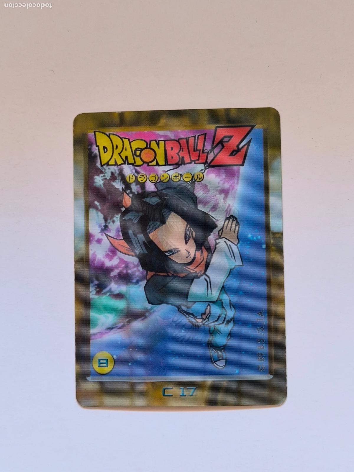 Trading cards: DRAGON BALL Z LENTICOLARI SERIE GOLD - N&ordm; 8 - CARD / GIOCHI PREZIOSI / ITALIA (P7A1)