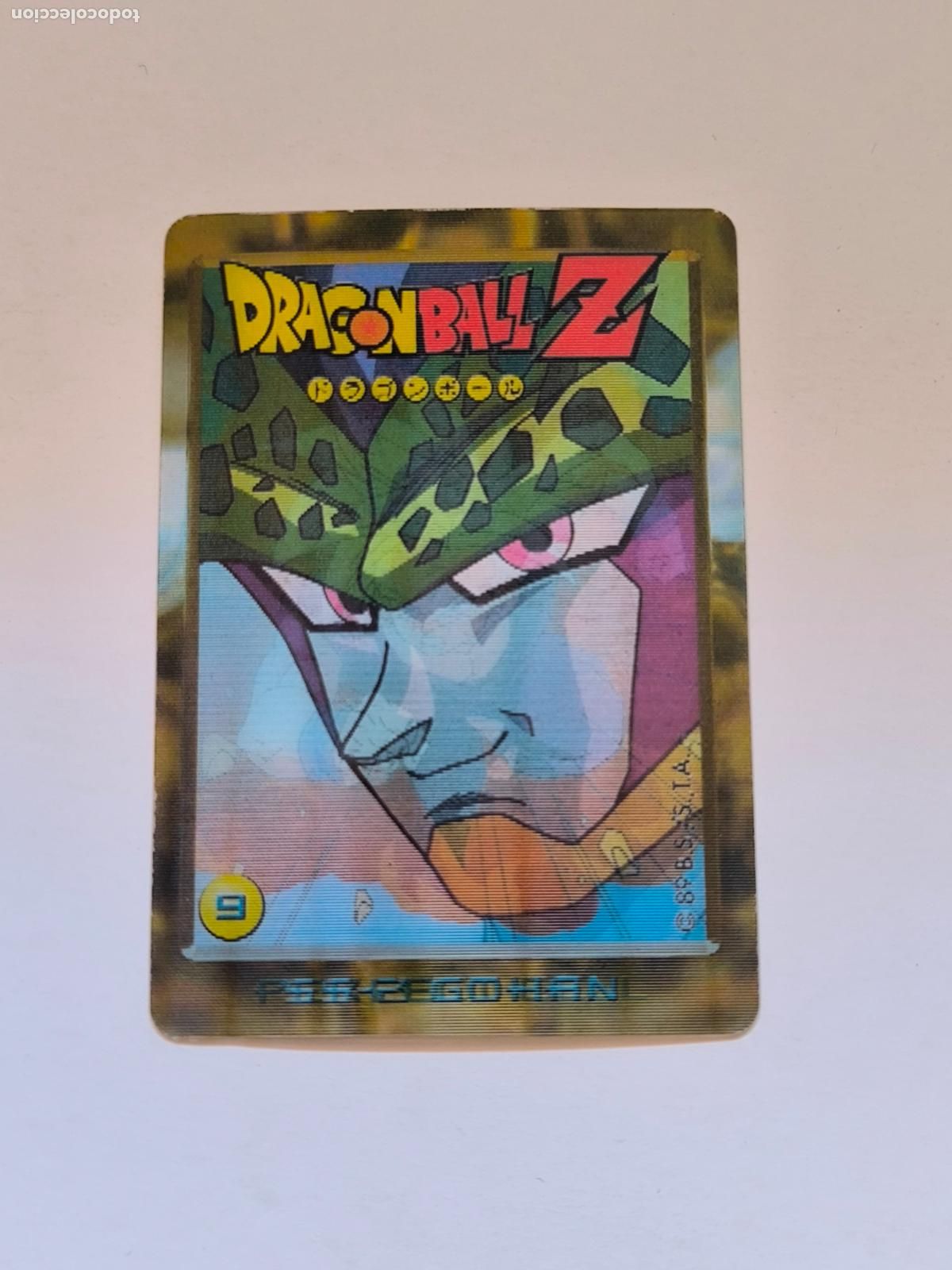 Trading cards: DRAGON BALL Z LENTICOLARI SERIE GOLD - N&ordm; 9 - CARD / GIOCHI PREZIOSI / ITALIA (P7A1)