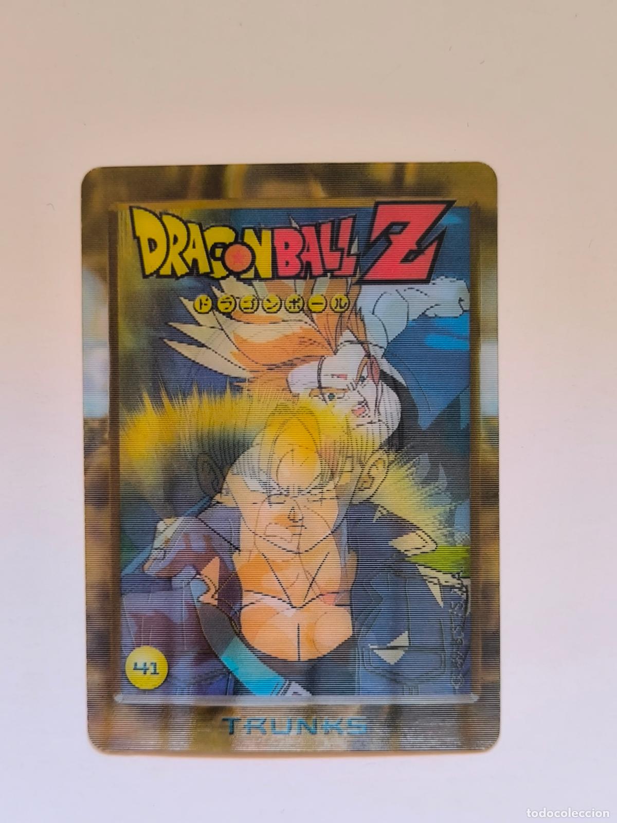 Trading cards: DRAGON BALL Z LENTICOLARI SERIE GOLD - N&ordm; 41 - CARD / GIOCHI PREZIOSI / ITALIA (P7A1)